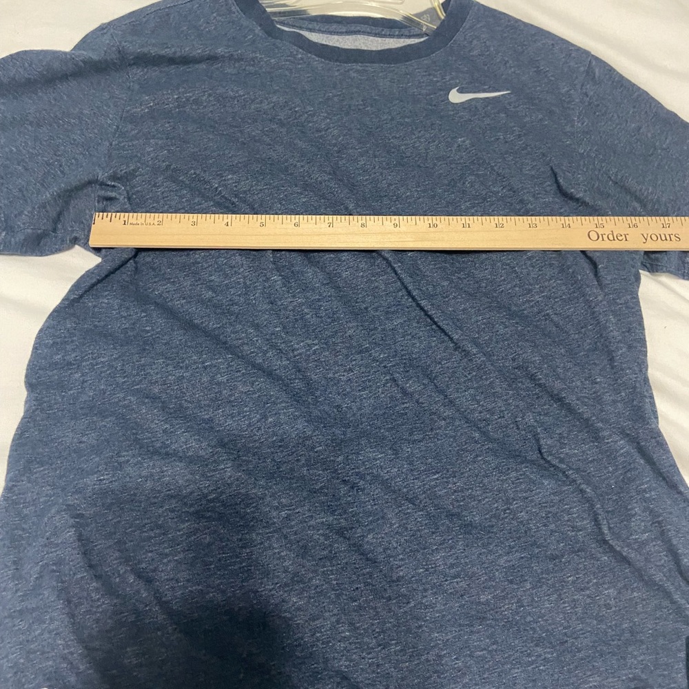 Nike Dri-FIT Legend Men's Training Heather Blue T-Shirt size small - Picture 5 of 7